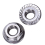 25 Pcs 304 Stainless Steel Serrated Flange Metric Hex Lock Nuts M6 2