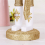 30CM Christmas Nutcracker Puppet Wooden Handicraft Christmas Desktop Silver 7