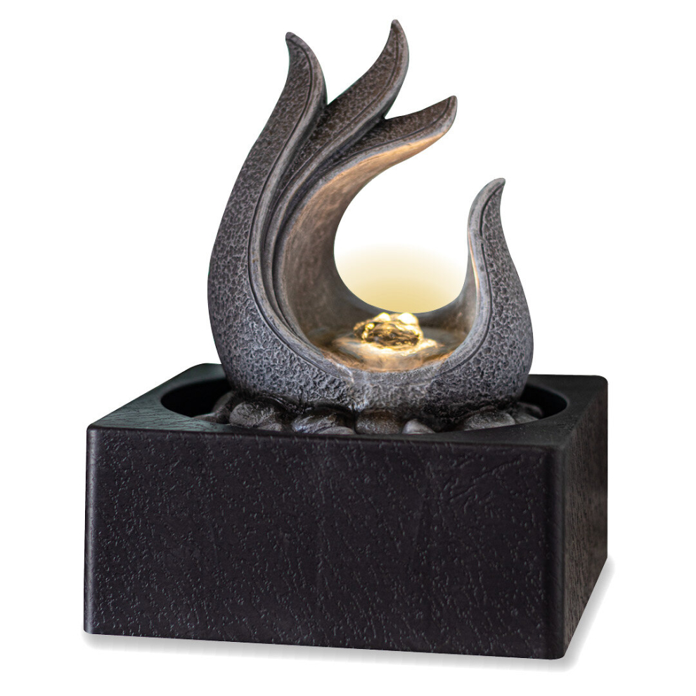 Valiant Table Top Water Fountain with LED Light