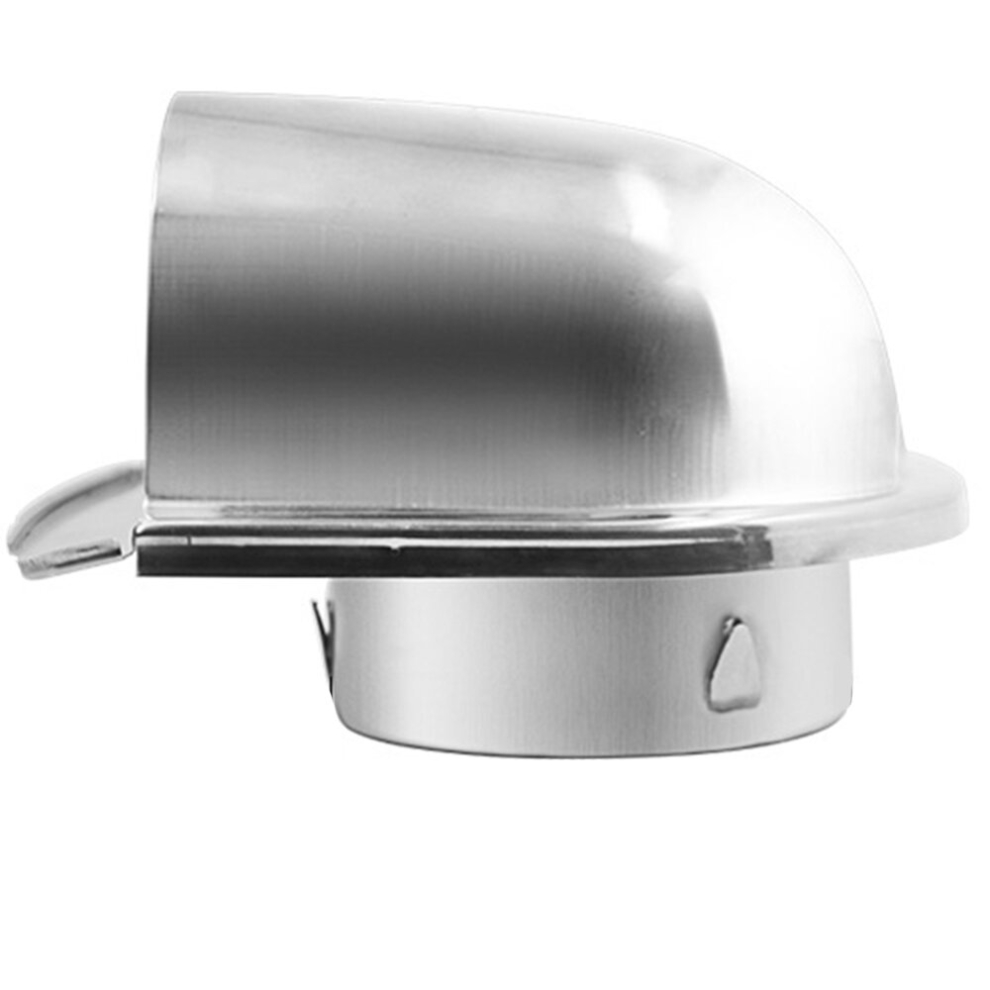 6Inch 150Mm Waterproof Stainless Steel Vent Vent Hood Anti-Corrosion Exhaust Extractor For Wall Air Outlet Cover,A 4851069265857