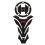 Carbon Fuel Tank Cap Sticker Pad for GSXR 600 750 2006-2010 5