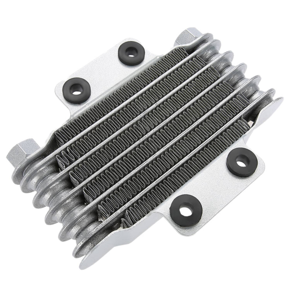 Motorcycle Engine Cooling Radiator 85Ml Universal Aluminum For 100Cc-250Cc Motorcycle Dirt Bike Atv Silver 4851069298077