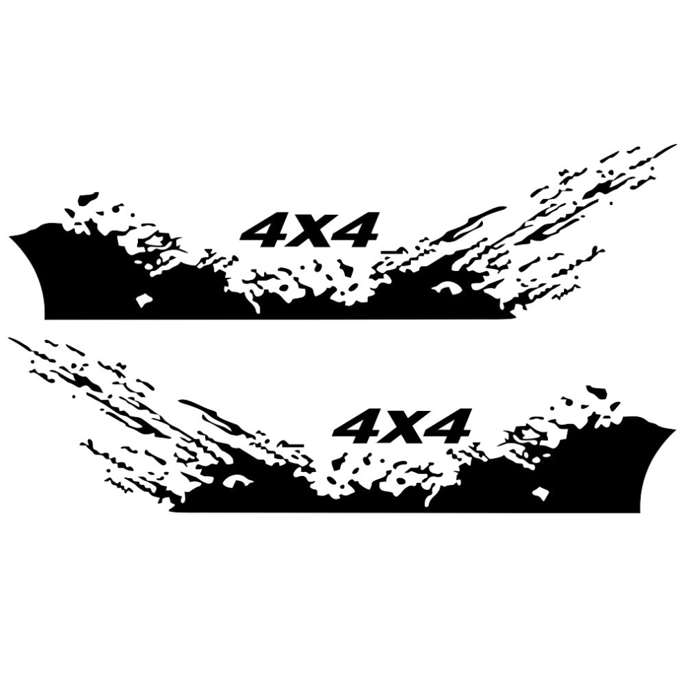 Car Suv Pickup Universal Triple-Cornereds Car Body Stickers Mountain Image Vinyl Decal Diy Decoration 4851069211151