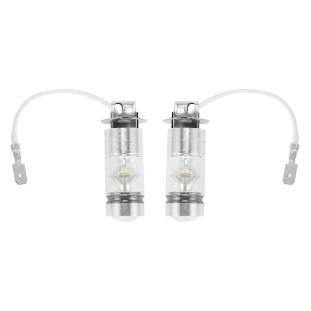2Pcs 6000K Led H3 100W 2323 Car Fog Bulb Drl White/Light 4851069296080