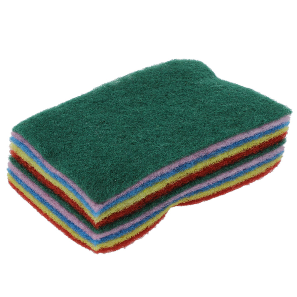 Clean cloth dishcloth rag cleaning cloth cloth 10 pcs random color-image-OPC-PD9ZGMP-NEW