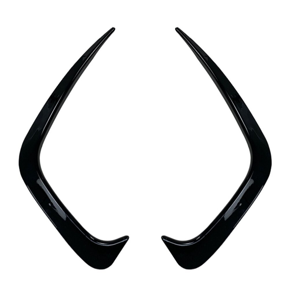 Car Rear Bumper Side Canard Cover Trim Splitter Wing Spoiler For - G20 G28 2019 2020 2021 Bright Black 4762963369100