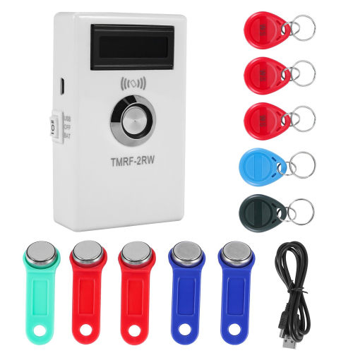 TMRF-2RW IButton Programmer DS1990A Duplicator Cloner Copier 125Khz RFID Reader Writer RW1990 Key Token RFID 11pcs 2