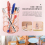 Rose Gold Pen Holder Set of 3,Metal Rose Gold Pencil Holder for Dorm & Office,Desk Organizer Makeup Brush Cup 3