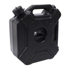 Black 5L Car and Motorcycle Fuel Spare Fuel Tank Plastic Tank Can Spare Plastic Barrel Fuel Tank 1Pcs