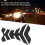 Carbon Fiber Motorcycle Fuel Oil Gas Tank Pad Sticker Protector Universal for 3