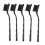 5 Pcs Black Non Handle PCB Rework ESD Anti Static Dust Brush 17cm 1