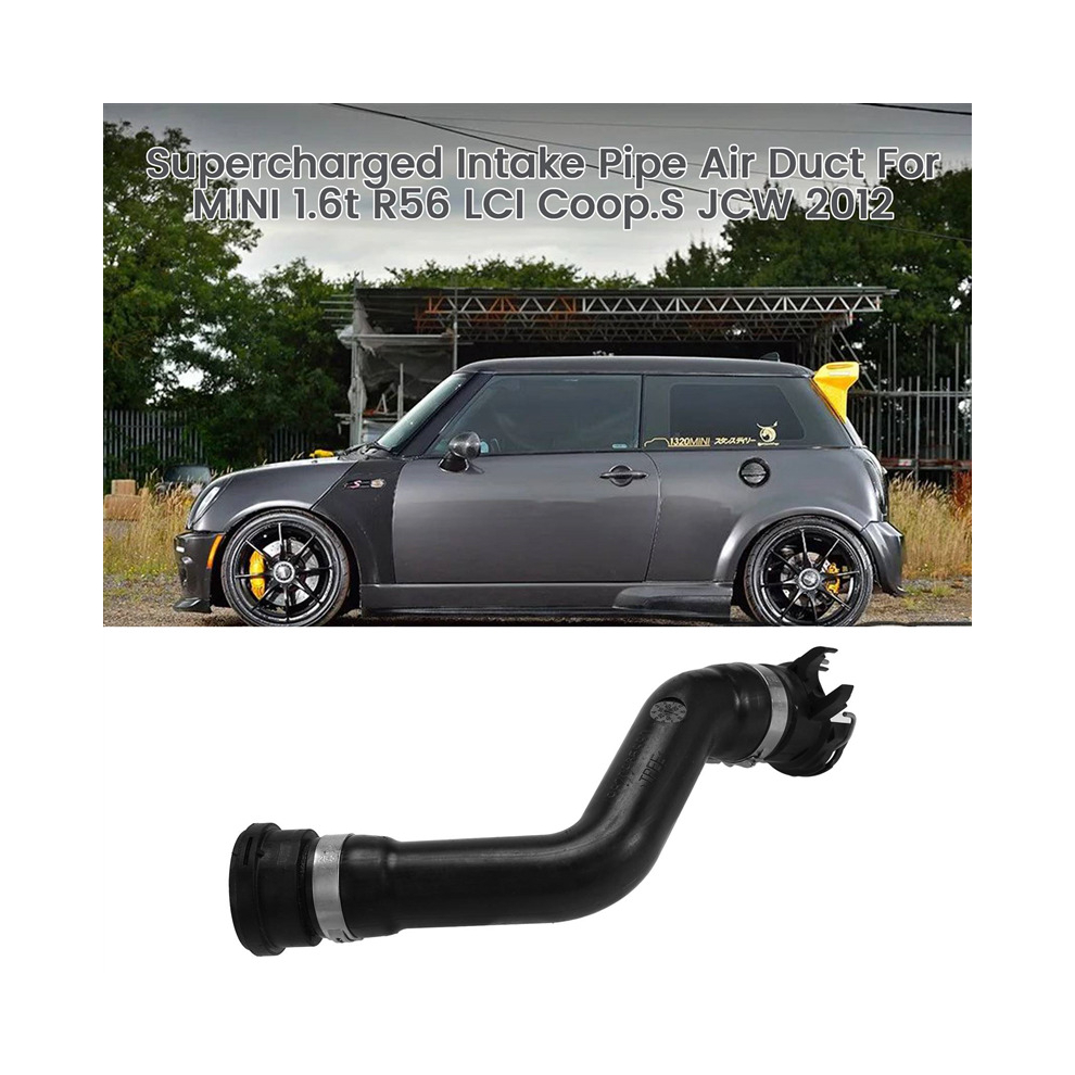 11157607779 Car Supercharged Intake Pipe Air Duct For Mini 1.6T R56 Coop.s Jcw 2012 Black 4762963304194
