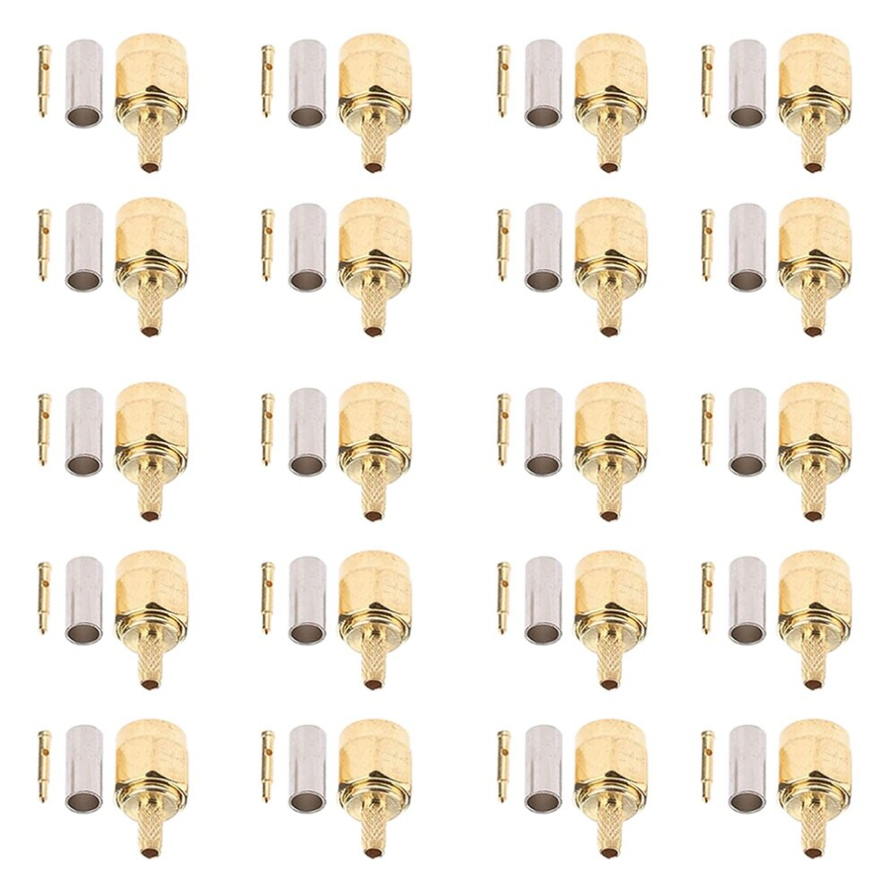 Photos - Cable (video, audio, USB) SMA Adapter SMA Male Plug Adapter Crimp Cable for 4G Antenna Router Walkie Talkie Radio