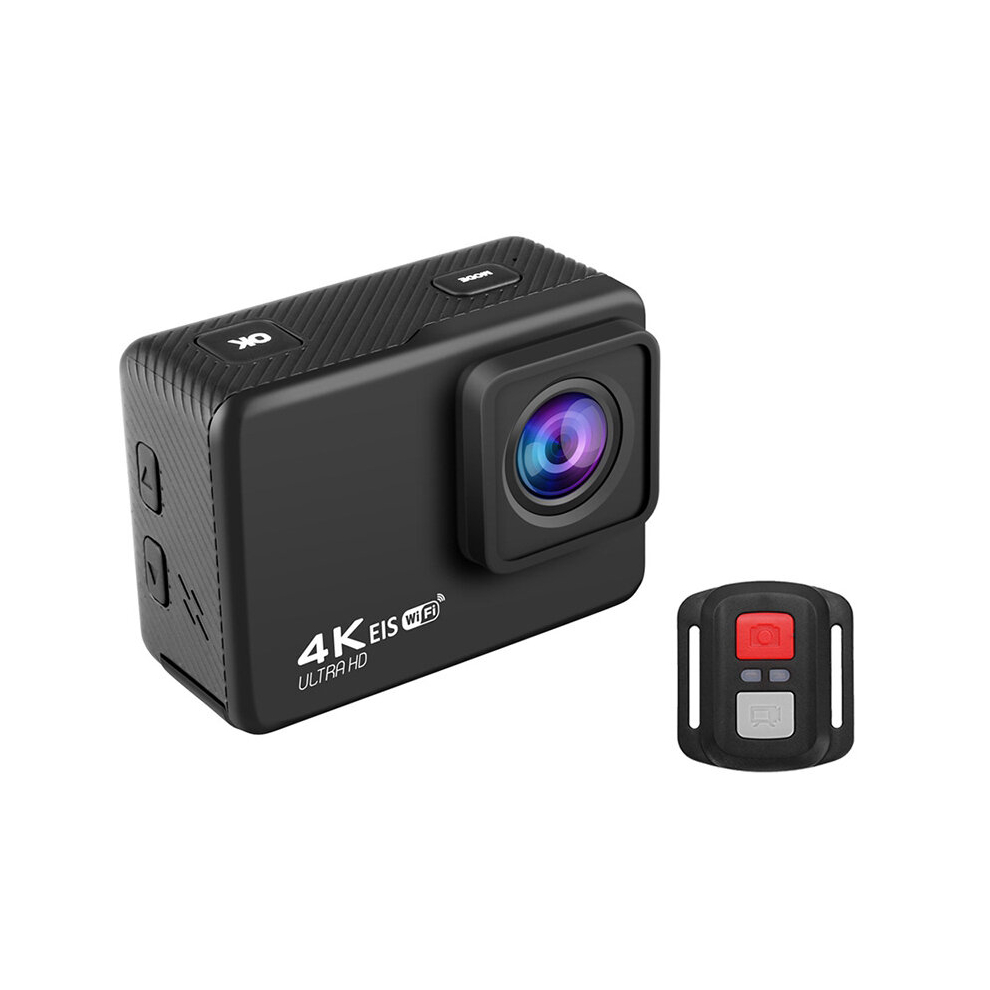 4K/60Fps Wifi Action Camera With 170 Wide Angle, Eis, 30M Waterproof, 2.0In Screen, Remote Â Ideal For Sports & Vlogs 4851069227480