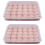 Egg Container, Refrigerator Deviled Egg Tray Carrier with Lid for 60 Eggs - Plastic Fridge Stackable Portable 2 Pack 1