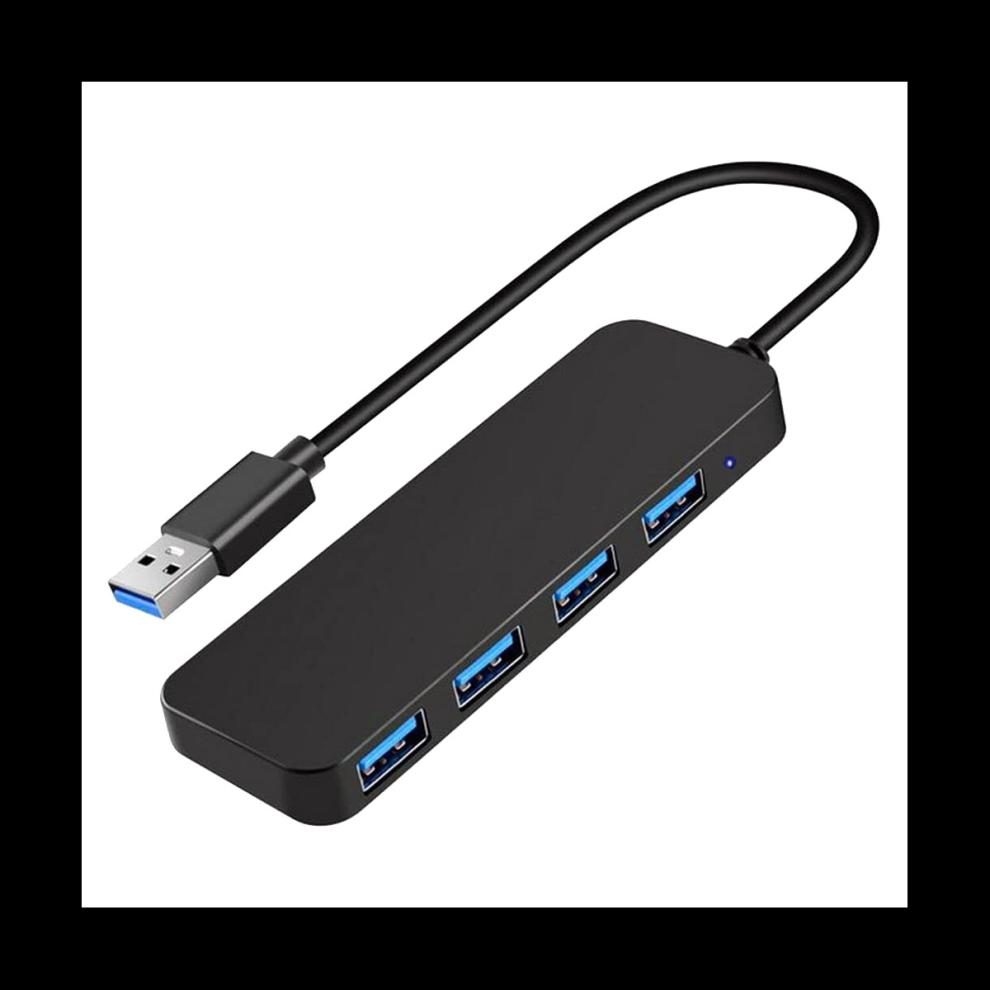 4 Ports Usb Hub, Usb 3.0 Hub Usb Splitter Usb Expander For Laptop, Flash Drive, Hdd, Console, Printer, Camera,Keyboard 4762963391248