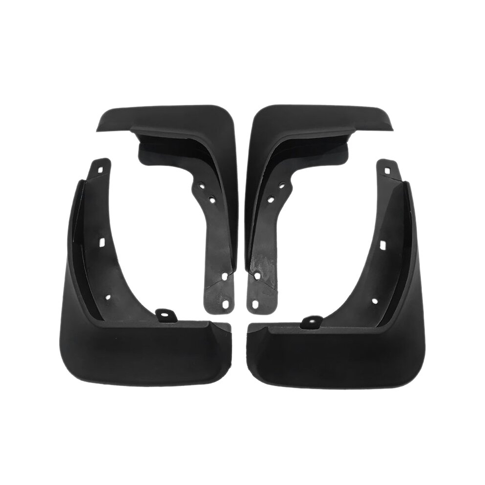 Car Front And Rear Mudguards Splash-Proof Mudguards Tires Splash-Proof Mudguards For I30cw Wagon 2007-2012 Black 4762963357732