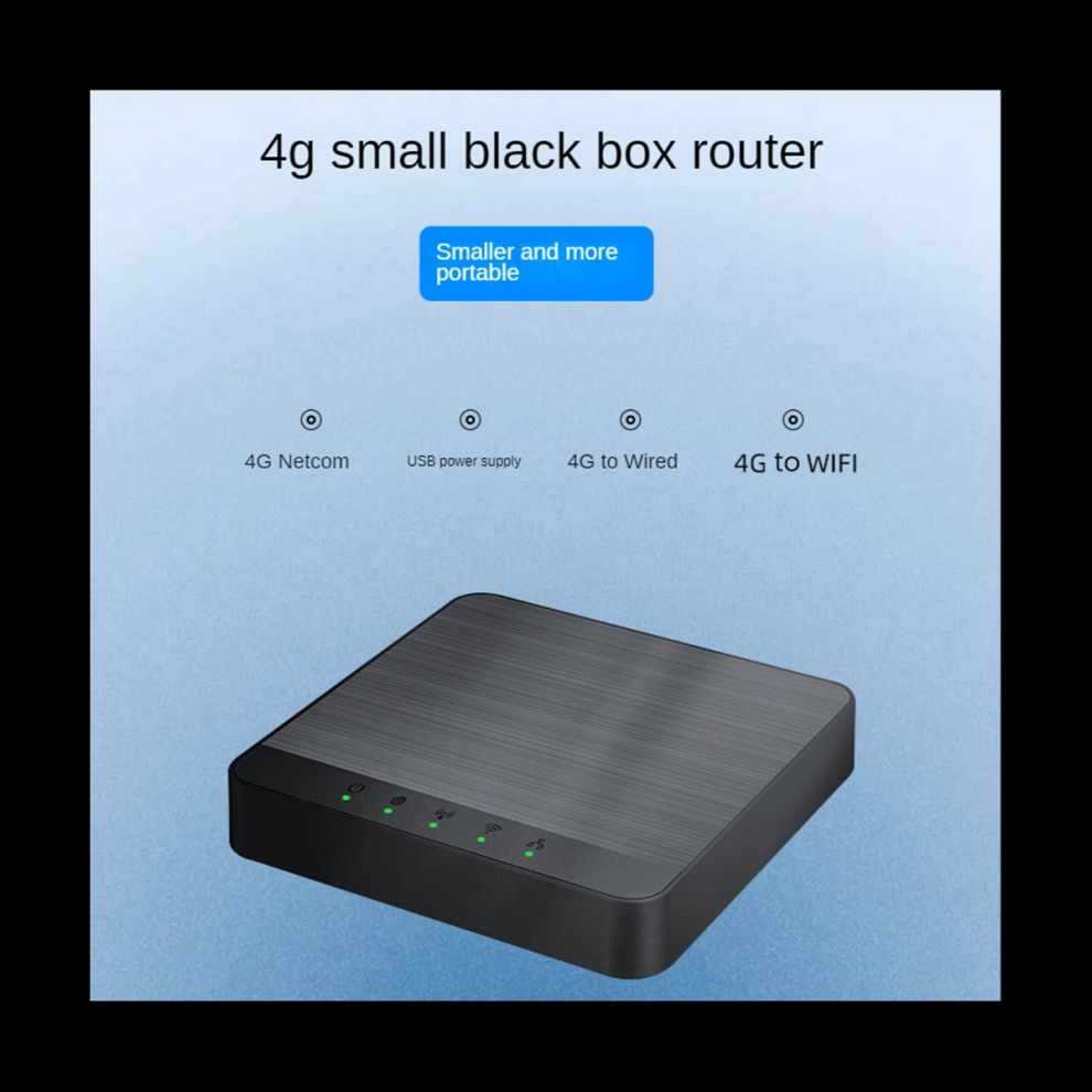 4G Wireless Lte Internet Router With Sim Card Slot Unlocked Mobile Hotspot Modem Wifi Typec Port 300Mbps Wireless Lan 4762963390586