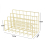 Metal Mesh Desk Organizer Desktop Letter Sorter Mail Tray File Organiser Office Home Bookends Book Holder -Gold 5