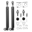 2 Pair & Easy Up Strut Set Support Rod for T6 Xl 2011-2019 5