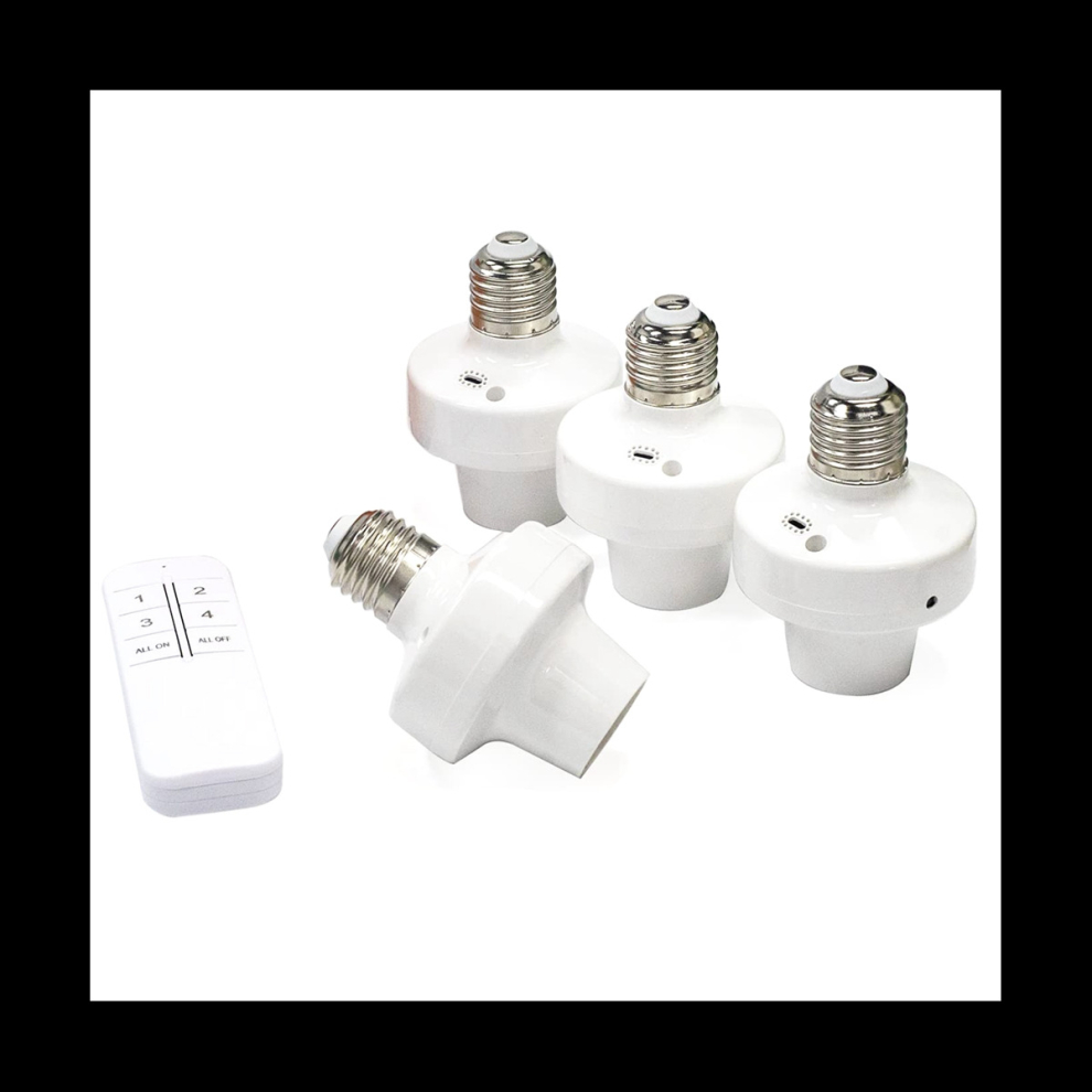 Remote Control Light Socket E27 Bulb ZigBee Smart Light Holder WIFI Intelligent Voice Light Socket