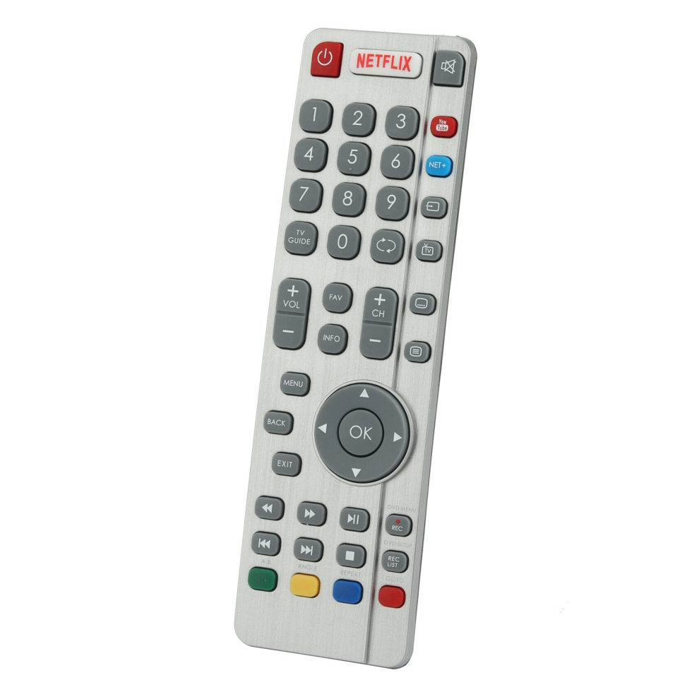 Rf Remote Control Shwrmc0116 For Sharp Smart Led Tv With Buttons Controle Fernbedienung 4851069264744