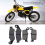 Motorcycle Front and Rear Brake Pads Disc Brake Pads for RM125 06-09 DRZ400E 2000- 2007 DRZ400S 2000- 2017 3