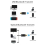 Bluetooth Transmitter + SPDIF 2 in 1 Bluetooth 5.0 Audio Transmitter Low Lantency Optical Wireless Adapter for Switch 3