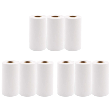 9 Rolls Printable Paper Thermal Paper 57X30mm Photo Paper for P1 P2 Printer