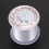 3X 0.2mm Diameter Clear Nylon Fish Fishing Line Spool Beading String 4
