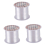 3X 0.2mm Diameter Clear Nylon Fish Fishing Line Spool Beading String 2