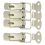 4 pezzi Hardware Cabinet Boxes Spring Loaded Latch Catch Toggle Hasp 2
