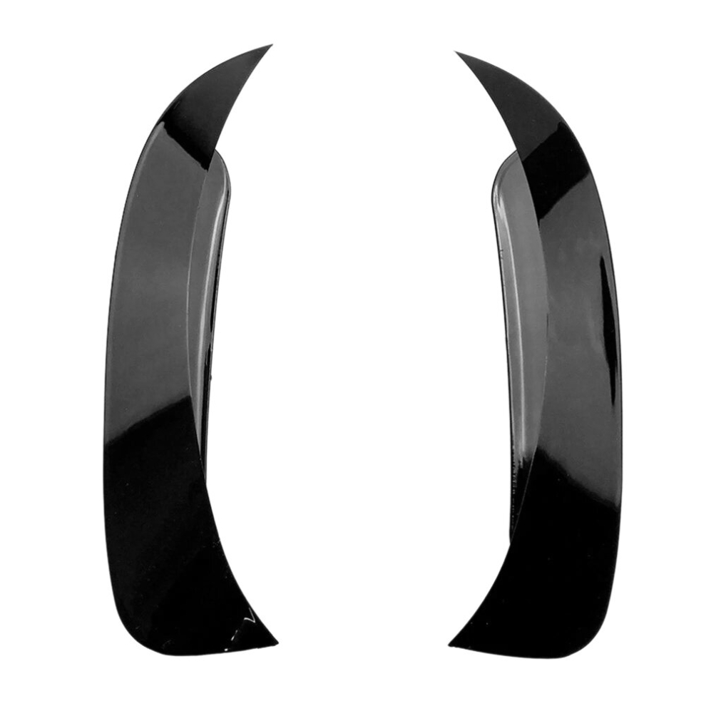 Pair Rear Bumper Vent Cover Flaps Splitter Trim Glossy For Gla 200 250 X156 Gla45 2013-2018 Black 4762963346248