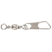 Grey Fishing Line to Hook Clip Swivels Connector 30PCS