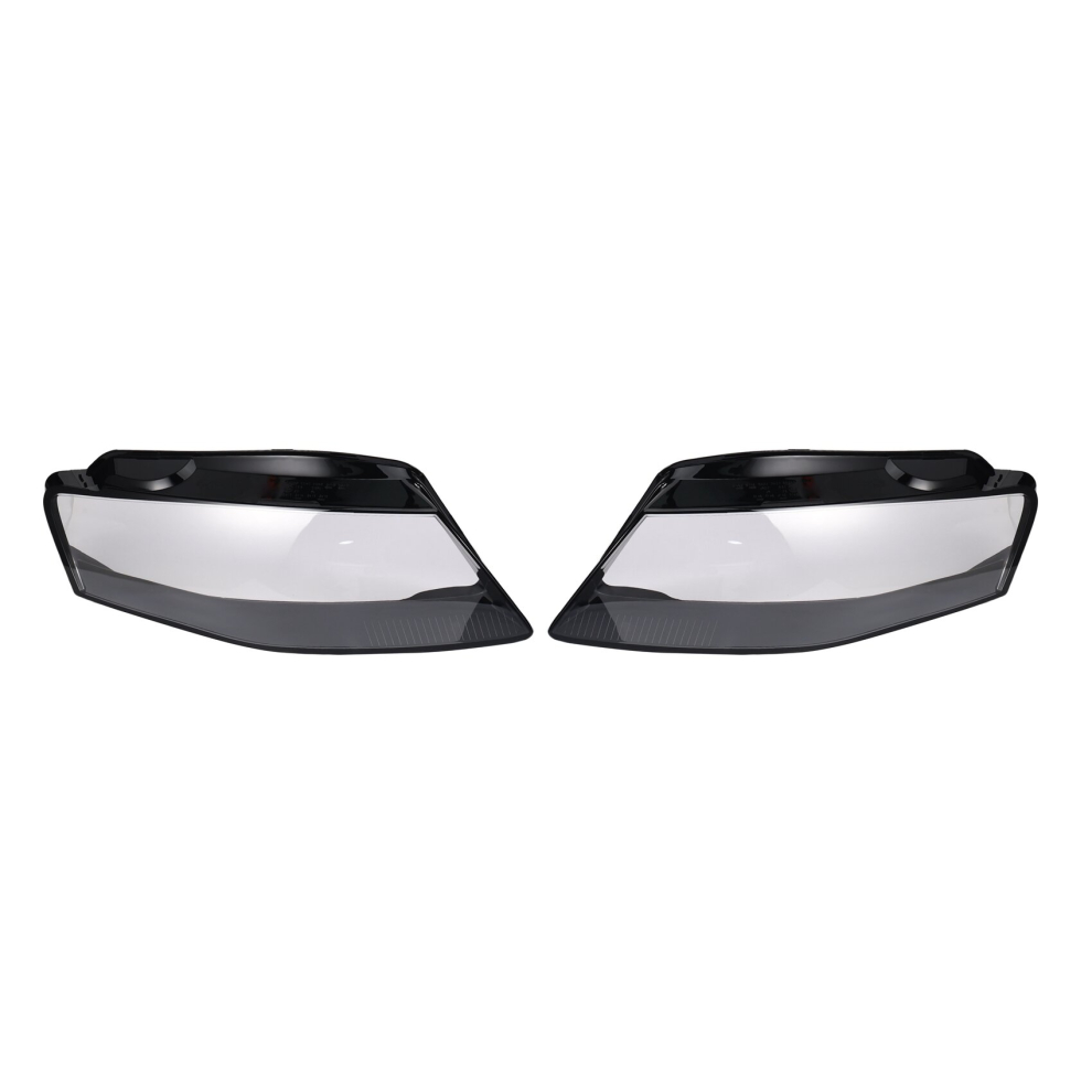 1Pair Front Car Head Lens Cover For A4 B8 2008-2012 Light 4851069292327