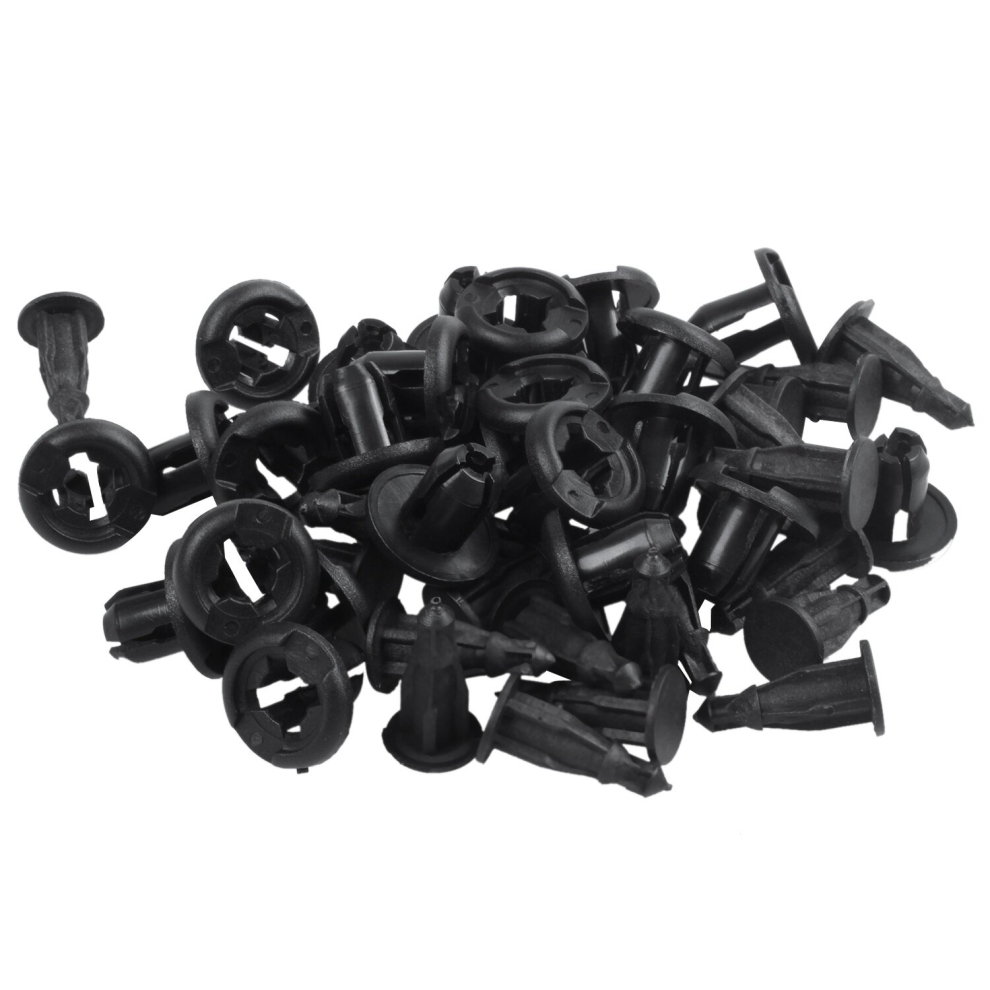 25 Pcs Plastic Push in Car Bumper Door Rivets Clip 10mm Hole-image-OPC-PD9ZXPN-NEW