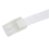 Unisex Stylish Candy Colours Silicone Plastic belt white 4