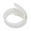 Unisex Stylish Candy Colours Silicone Plastic belt white 2