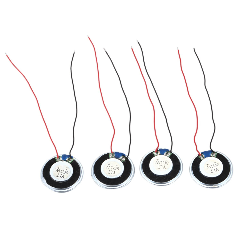 4 Pcs Internal Speakers Magnet 30Mm 2800Hz 8Ohm 1W For Pc Laptop 4851069250983