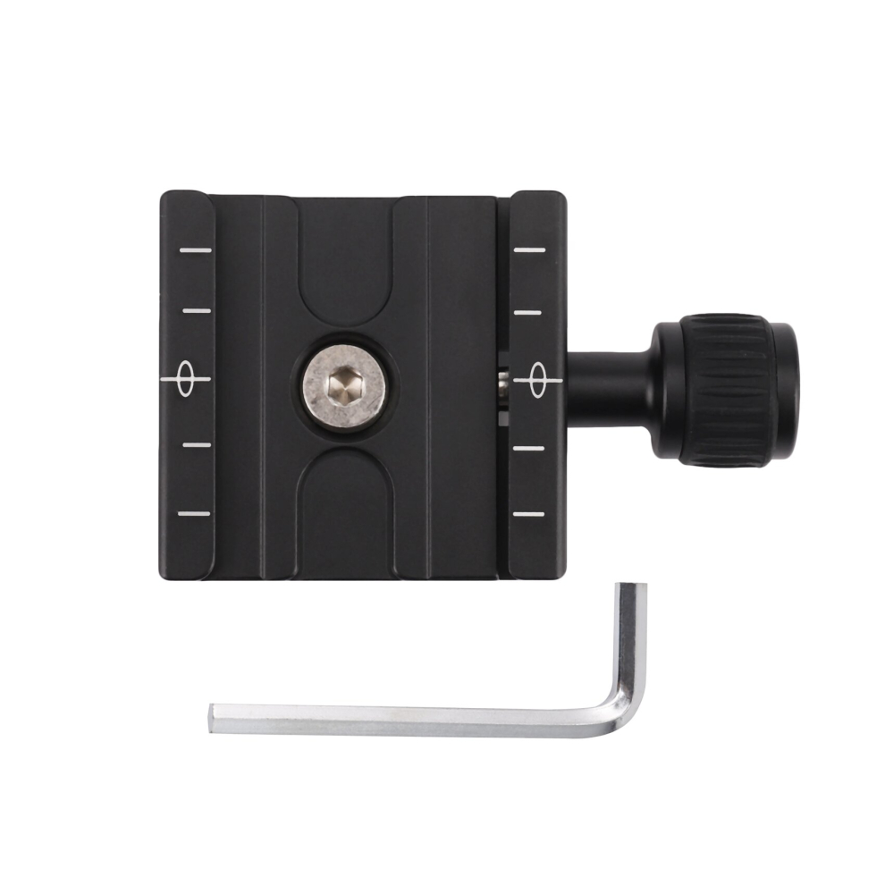 Aluminium 50Mm Quick Release Plate Qr Clamp Fits Arca- Standard For Tripod Ballhead 4851069289105