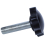 2 Pcs M8 x 30mm Male Thread 32mm Star Head Clamping Knob Black 6