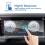 For 2021+ 10.25-Inch Car Dashboard Display Screen Film Protection Instrument Screen Tempered Glass Film 4