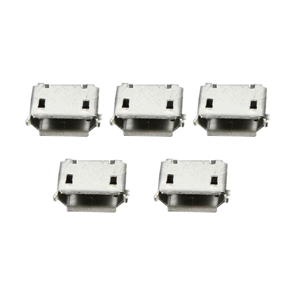 50Pcs Micro Usb Type B Female 5Pin Smt Socket Jack Connector Port Pcb Board 4851069251003