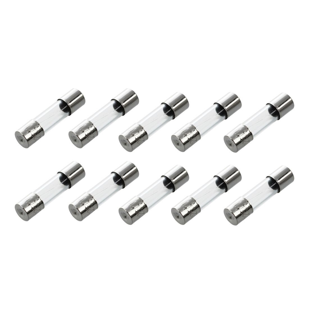 10 Pcs Fast Blow Type Glass Tube Fuses 5X20mm 250V 2Amp 4851069251263