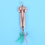 1Pcs Tackle Hook Spinner Spoon Pike VIB Wobble Tackle Hook(Rose gold 21g) 6