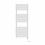 NRG (White, 1200x450mm) Pre-filled Electric Heated Towel Rail Radiator Flat Panel Thermostatic 2