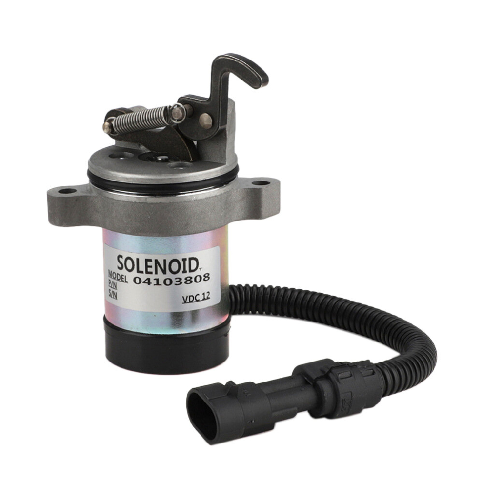 For Deutz Fuel Shut Off Solenoid 04103808 F3l F3m F4l F4m 1011 2011 4851853427270