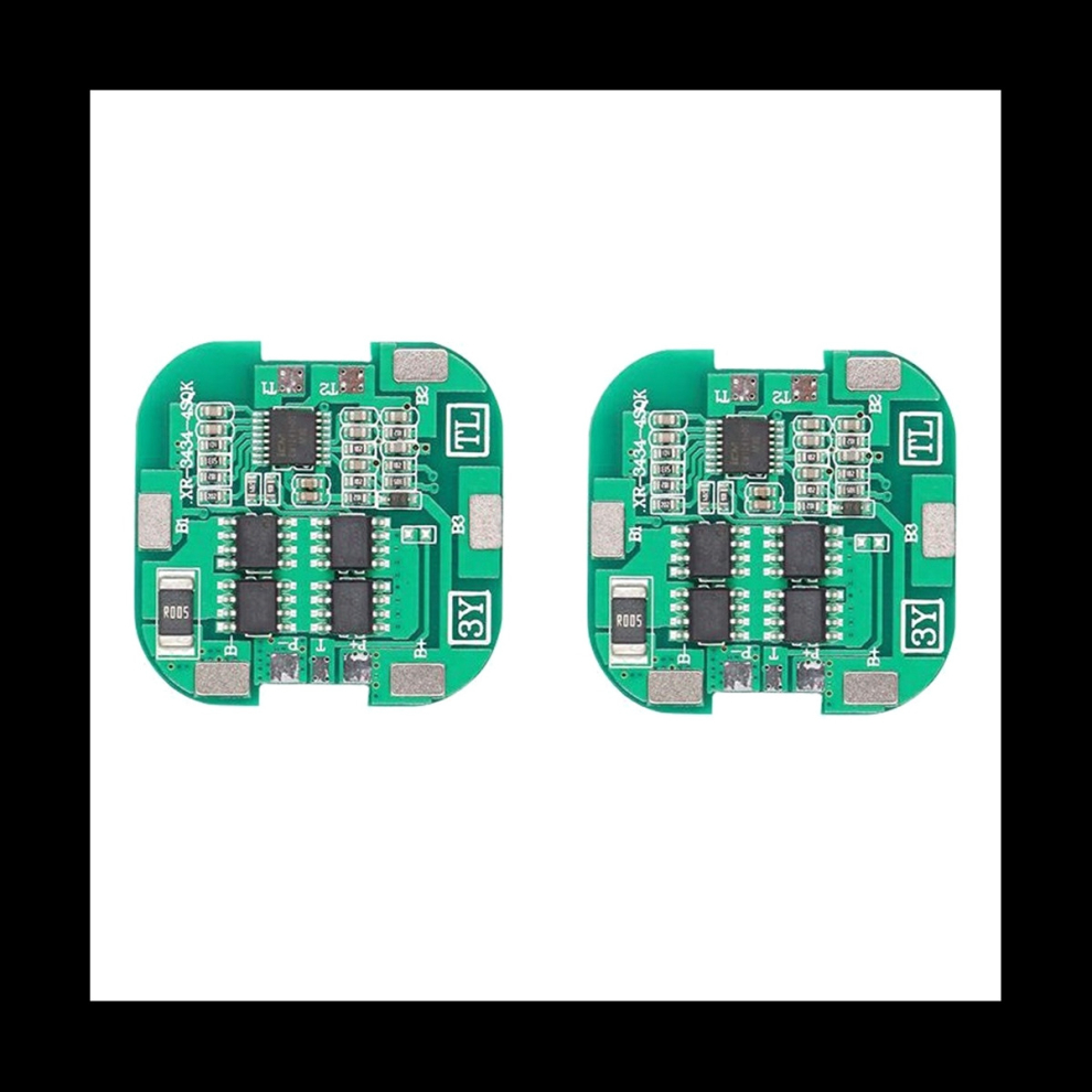 2Pcs 4S Bms 8A 14.8V 18650 Li-Ion Lithium Battery Charge Board 4852751013312