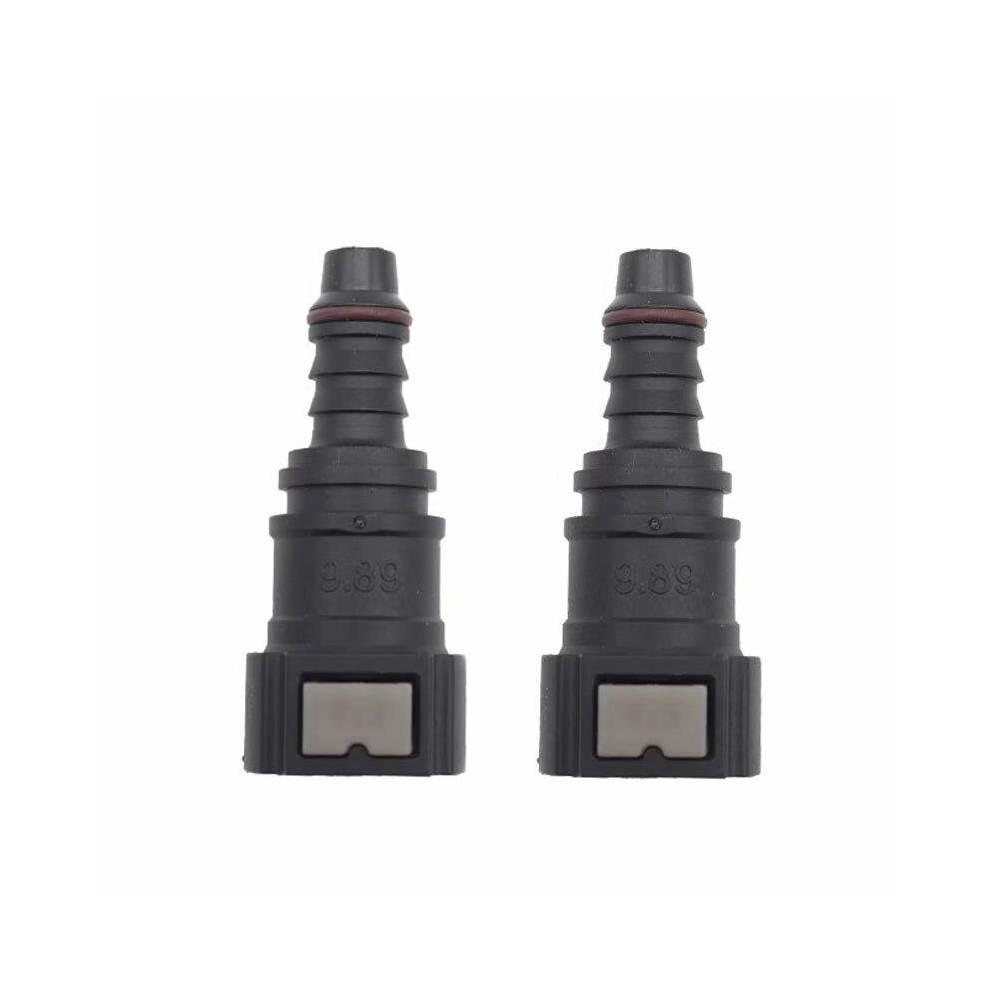 9.89 Id8 Curved Fuel Line Quick Connector, Fuel Quick Connector 4852751089447