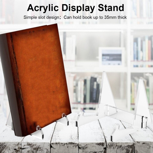 Vinyl Record Storage Holder Acrylic Record Portable Book Display 2